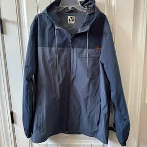 Voyager Jacket Men’s Full Zip Rain Windbreaker XXL